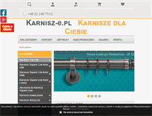 Tablet Screenshot of karnisz-e.pl